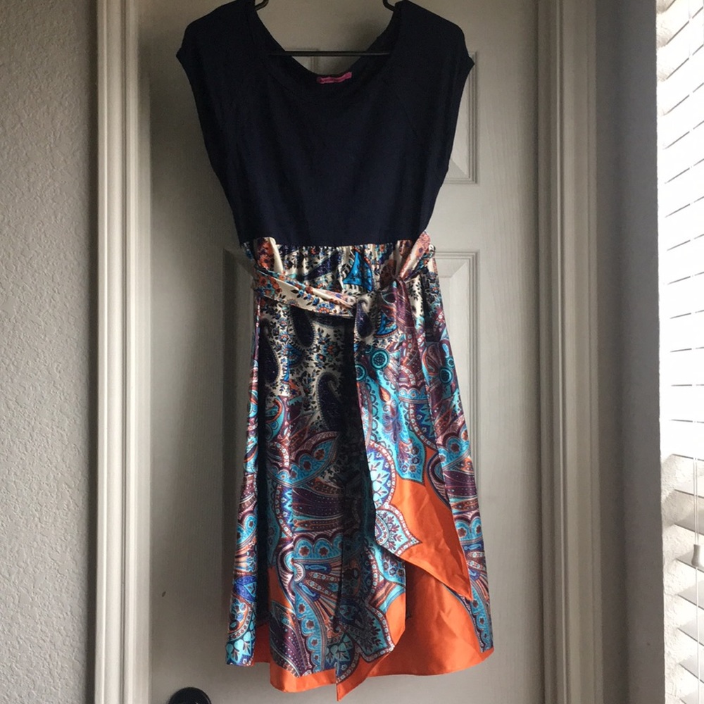 Paisley Maternity Dress